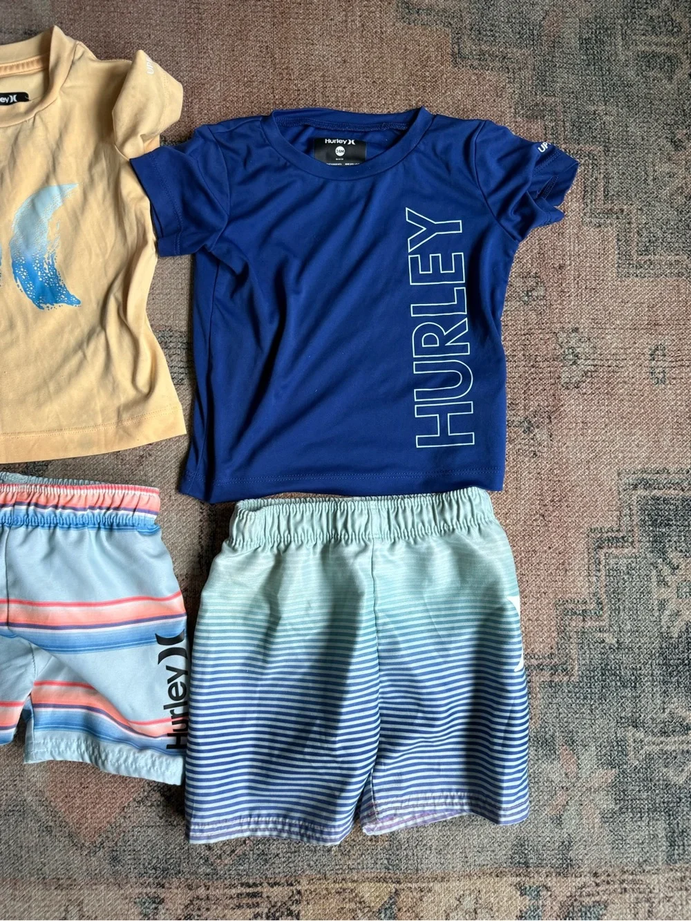 5 Toddler Boy Swimsuits - Size 2T